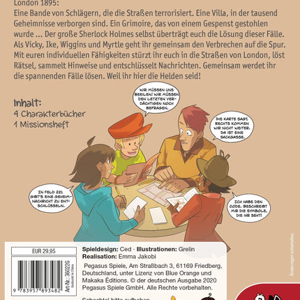 Sherlock Holmes - Die Nachwuchs-Investigatoren (Krimi-Comic-Spiel)