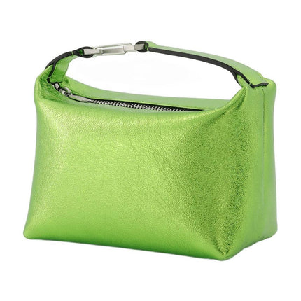 Tasche Moonbagbag aus Leder in grün