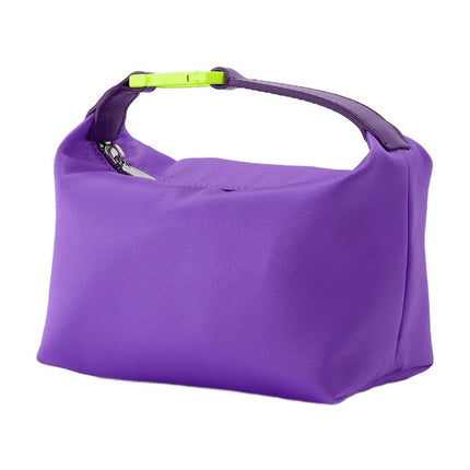 Tasche Moonbag aus Baumwolle und Polyesther in violett