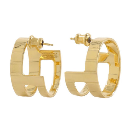 Ohrringe slot Plaquées Gold