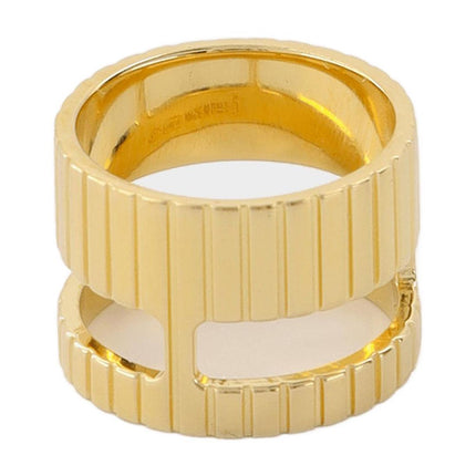 Ring Slot Core aus vergoldet