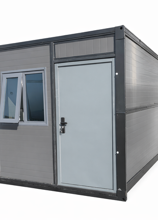 Insulated Container with 2 Side Windows - Ideal for Office, Car Dealership & Construction Site