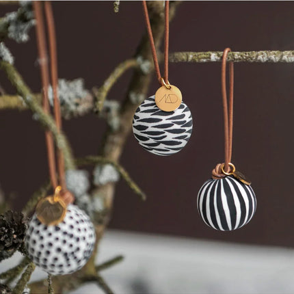 Christbaumkugeln GLOBE 3er Set, in zwei Farben
