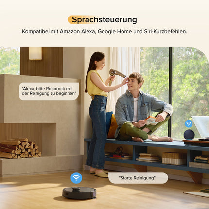 Roborock Q7 M5 Set Saug- und Wischroboter mit zusätzlichem Wischtuch*2 Stk. (Upgrade vom Q7 Max)