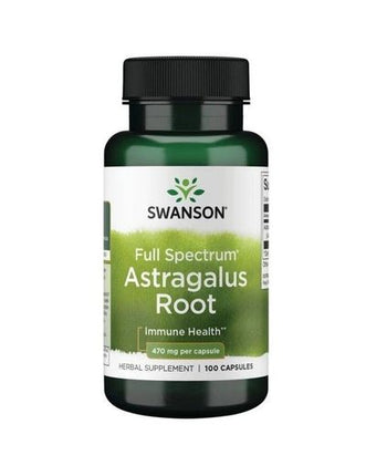 Swanson Astragalus Root 470mg - 100 Kapseln