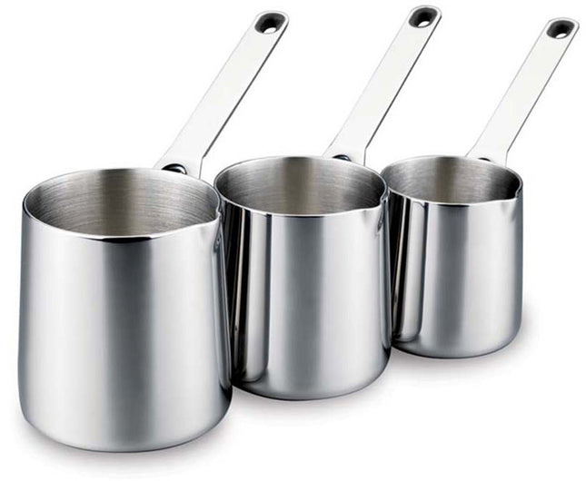 Vertex Coffee Pot Set-Black / Cezve Takimi-Siyah / A1215