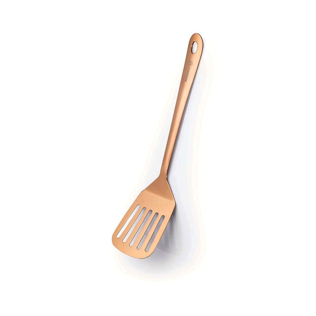 Twisty Rose Gold Slotted Turner / A664
