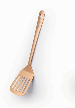 Twisty Rose Gold Slotted Turner / A664