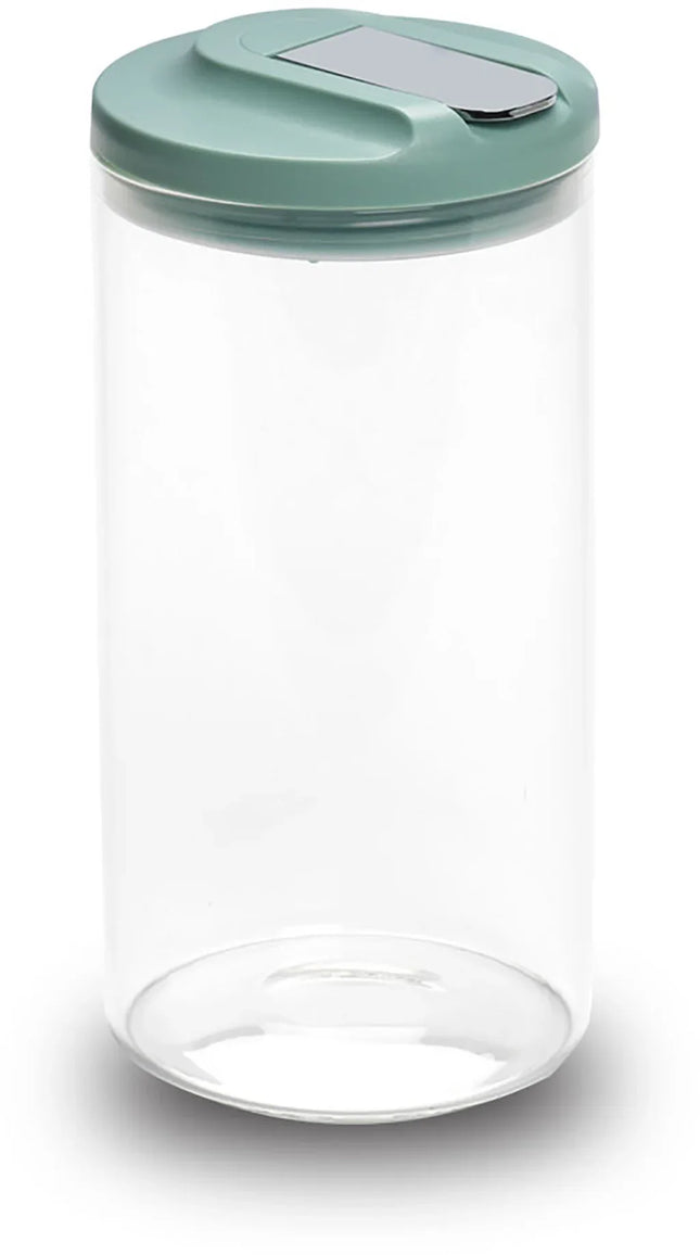 Glass Storage Box 1000ML Türkis