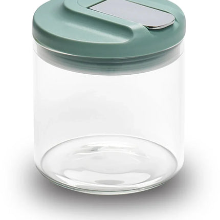 Glass Storage Box 400ML Türkis