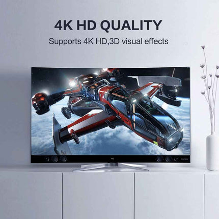 1-in-2-out HDMI Splitter Verteiler 4K 3D 4K@30Hz 1080p@60Hz Ultra HD Adapter