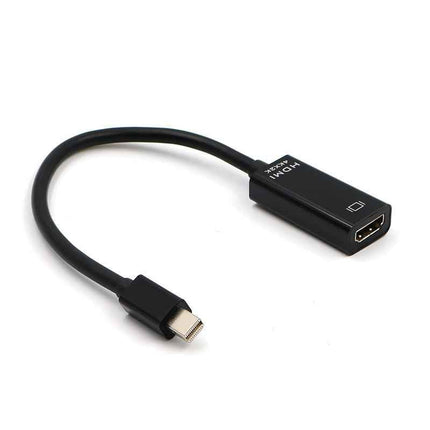 Mini DP zu HDMI Adapter Converter Mini DisplayPort Stecker auf HDMI Buchse 4Kx2K