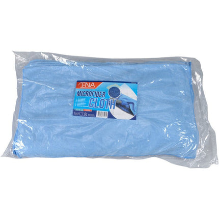 Mikrofasertuch, ENA Soft Bodentuch, 53x60 cm, Blau    | Packung (10 Stück)