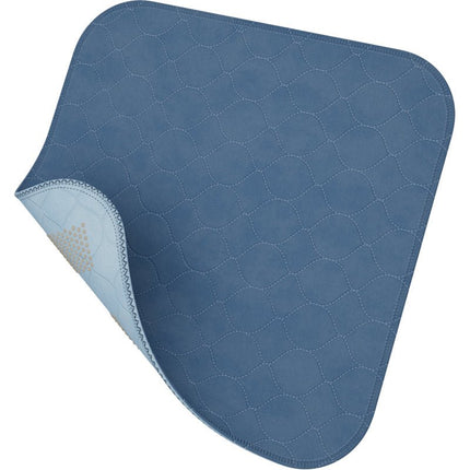 Waschbare Unterlage (Chair Pad), 45 x 45 cm, Blau  | Karton (60 Packungen)