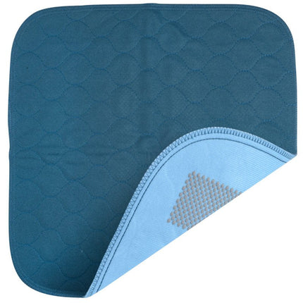 Waschbare Unterlage (Chair Pad), 45 x 45 cm, Blau  | Karton (60 Packungen)
