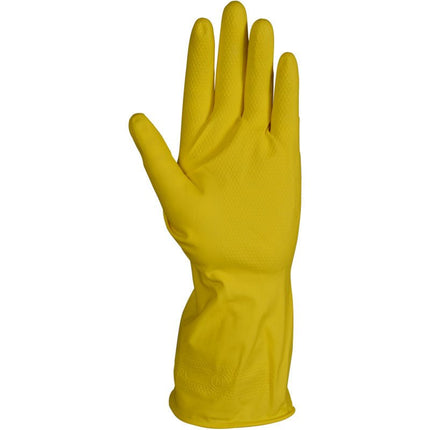 ENA Multipurpose Haushaltshandschuhe Latex, Gelb