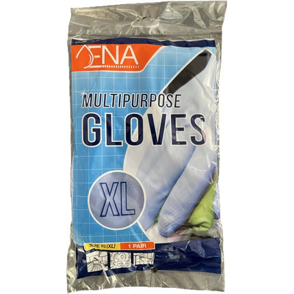 ENA Multipurpose Haushaltshandschuhe Latex, Gelb