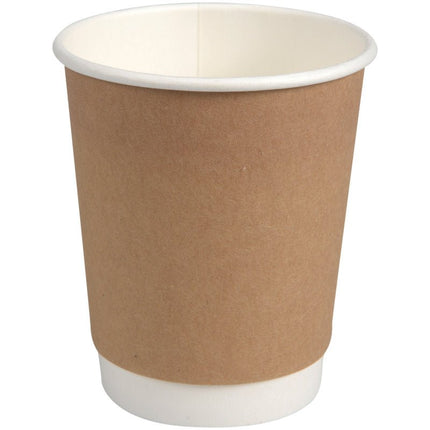 Kaffeebecher Doppelwand "Kraft"