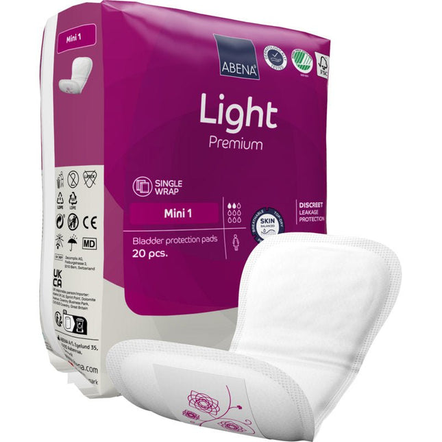 ABENA Light Mini 1, Premium    | Packung (20 Stück)