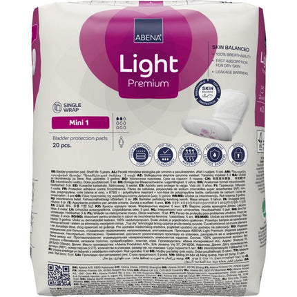 ABENA Light Mini 1, Premium    | Packung (20 Stück)