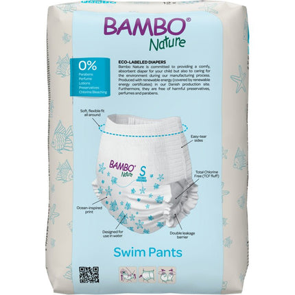 Bambo Nature Schwimmwindeln, Gr. S, 7-12 kg   | Packung (12 Stück)