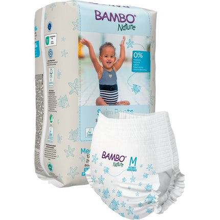 Bambo Nature, Schwimmwindel, Gr. M, 12+ kg   | Packung (12 Stück)