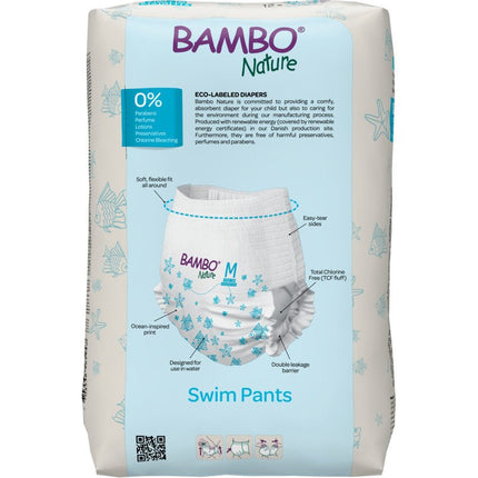 Bambo Nature, Schwimmwindel, Gr. M, 12+ kg   | Packung (12 Stück)