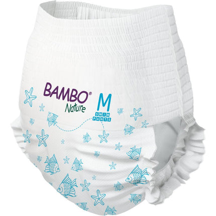 Bambo Nature, Schwimmwindel, Gr. M, 12+ kg   | Packung (12 Stück)
