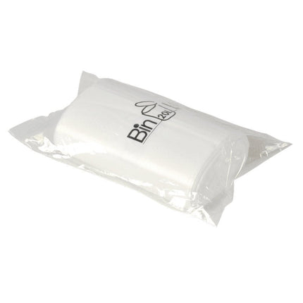 Bin Line Beutel 20 L, 385x775 mm, 10 my LLDPE, Weiß    | Rolle (20 Beutel)