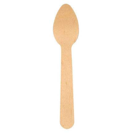 Kaffeelöffel, 11 cm, Holz   | Packung (100 Stück)