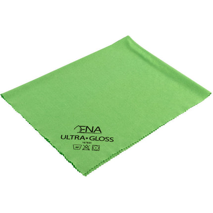 ENA Ultra Gloss Fenstertuch, Grün 40x40 cm    | Packung (5 Stück)