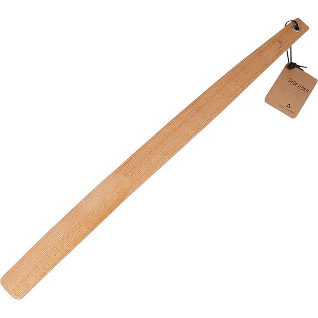 ENA Living Schuhlöffel mit Henkel, 55 cm, Buche  | Karton (12 Packungen)