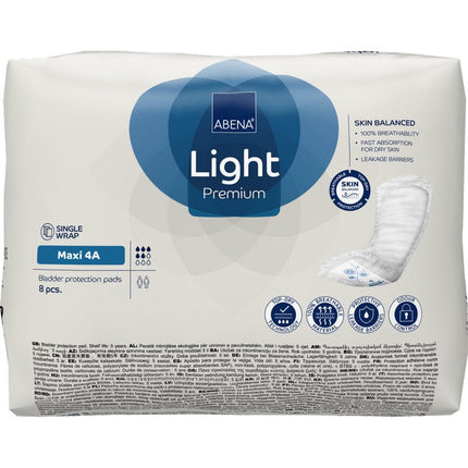 ABENA Light Maxi 4A, Premium    | Packung (8 Stück)