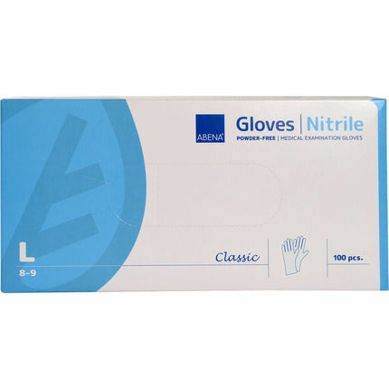 Nitril-Handschuhe, Classic, Puderfrei, Weiß