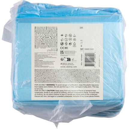 Einweg-Unterlage, ABENA Tissue, 6-lagig, 60x60 cm, Blau   | Packung (25 Stück)