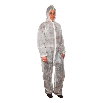 Einwegoverall, Nonwoven/PP, Weiß
