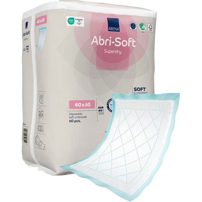 Einweg-Unterlage, Abri-Soft Superdry, Blau