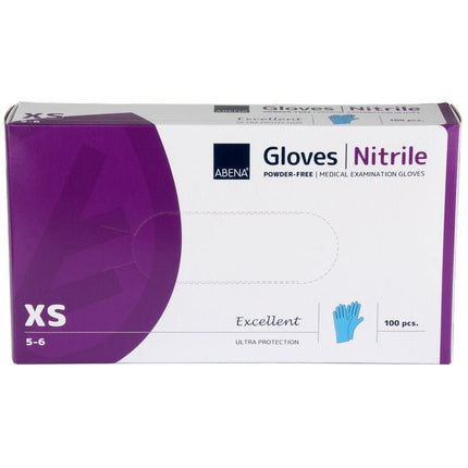 Nitril-Handschuhe Excellent, Puderfrei, Blau