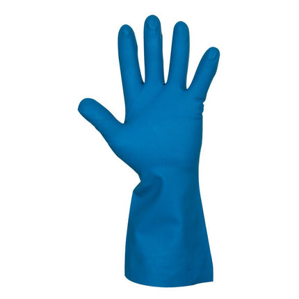 Haushaltshandschuhe Nitril, Blau