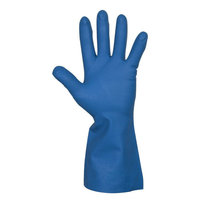 Haushaltshandschuhe Nitril, Blau