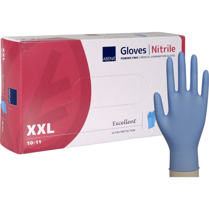 Nitril-Handschuhe Excellent, Puderfrei, Blau