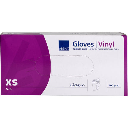 Vinyl-Handschuhe Classic, Puderfrei, Transparent