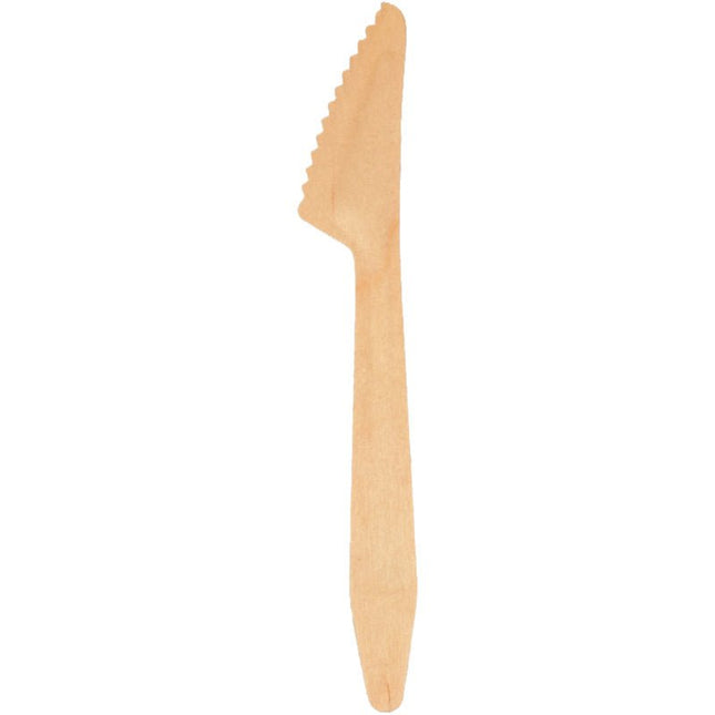 Messer, 16,5 cm, Holz   | Packung (100 Stück)