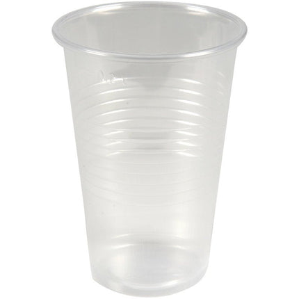 Ausschankbecher, PP, 20 cl,Transparent   | Packung (100 Stück)