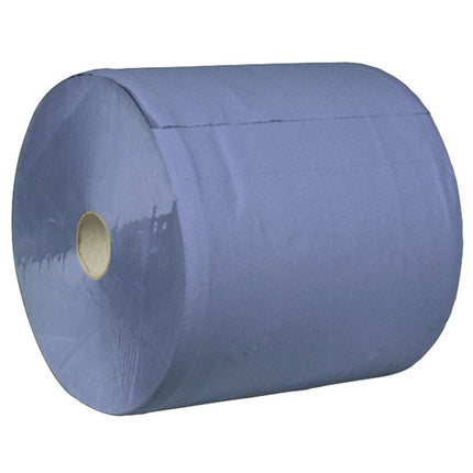 Werkstattrolle, 3-lagig, 35,7 cm x 345 m, Blau   | Karton (1 Packung)