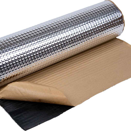 Alubutyl Silber 40cm x 500cm = 2 m², Stärke 2mm