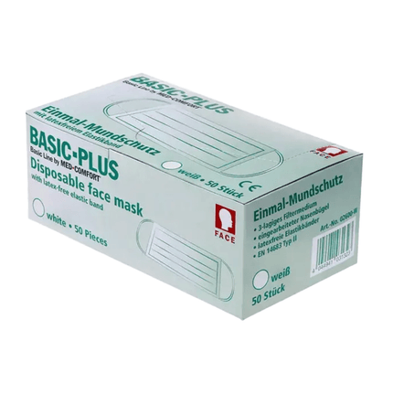 AMPri BASIC-PLUS OP Maske 3-lg. Typ II, verschiedene Farben