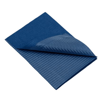 AMPri Dental Einweg Patientenservietten 33 x 45 cm, verschiedene Farben | Karton (4 Packungen)