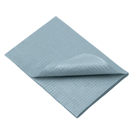 AMPri Dental Einweg Patientenservietten 33 x 45 cm, verschiedene Farben | Karton (4 Packungen)