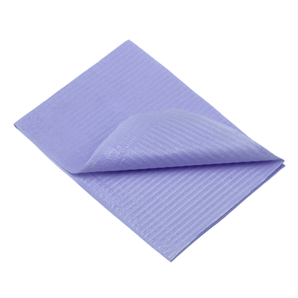 AMPri Dental Einweg Patientenservietten 33 x 45 cm, verschiedene Farben | Karton (4 Packungen)
